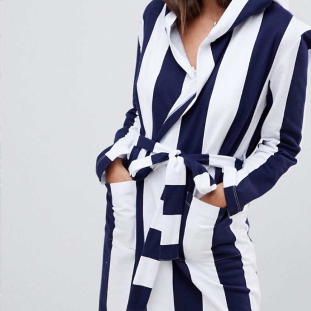 ASOS striped robe